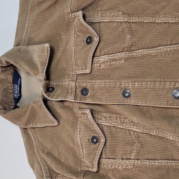 Polo by Ralph Lauren Tan Corduroy Jacket - Picture 3 of 16